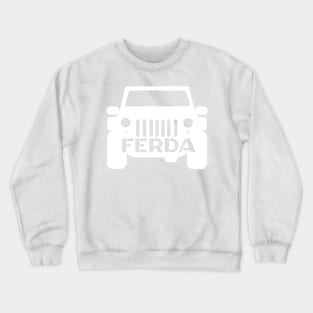 Letterkenny Ferda Truck White Crewneck Sweatshirt